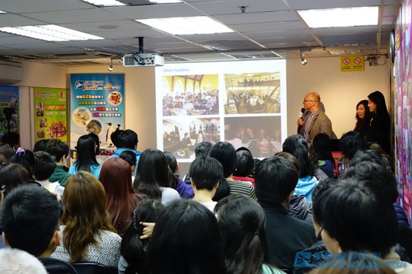 2015年首場講座,學聯遊學團